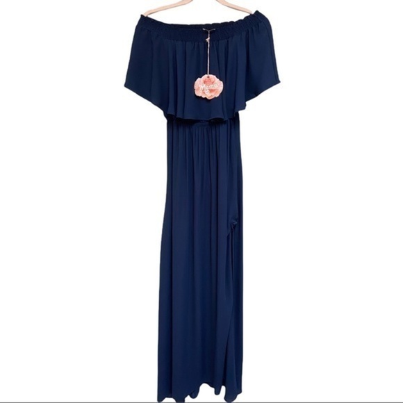 SMYM Hacienda Maxi Dress
$148 Rich Navy Crisp M - Picture 2 of 5